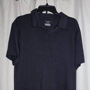 Mens XL Dry Tek - shot sleeve polo